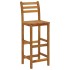 Taburetes de cocina 4 unidades madera maciza de