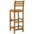 Taburetes de cocina 4 unidades madera maciza de