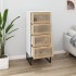 Aparador alto madera contrachapada blanco 40x30x95