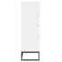 Aparador alto madera contrachapada blanco 40x30x95