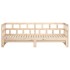 Sofá cama extraíble madera maciza de pino 2x(90x200)