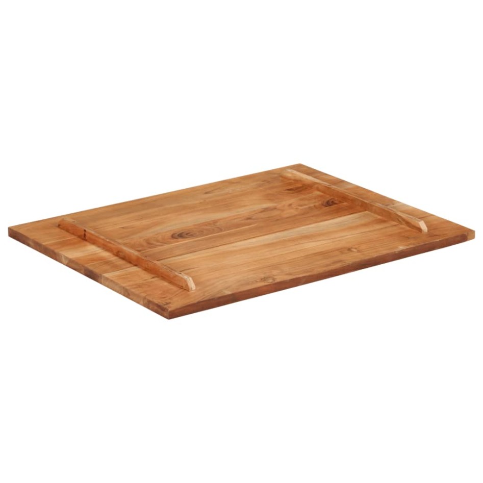 Tablero de mesa madera maciza de acacia 25-27 mm 70x90