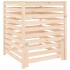 Compostador de madera maciza de pino 82,5x82,5x99,5