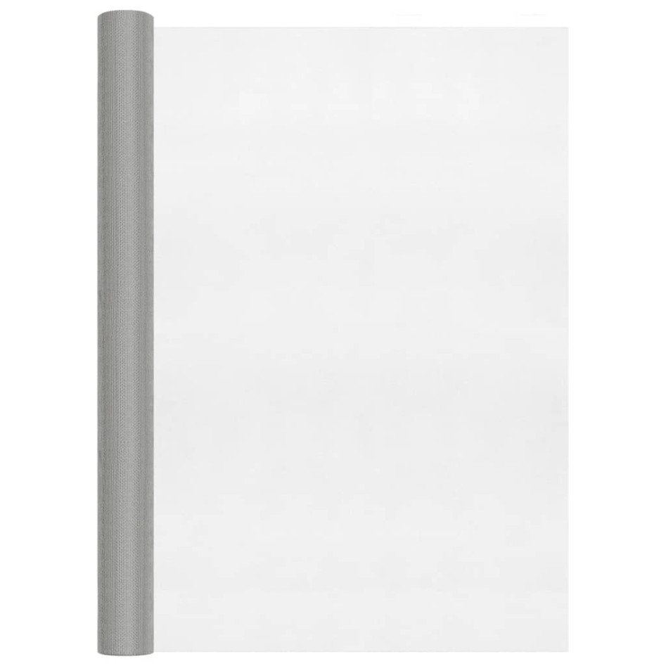 Malla mosquitera de acero inoxidable plateada 80x2000