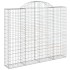 Cesta gaviones forma arco hierro galvanizado 200x30x160/180