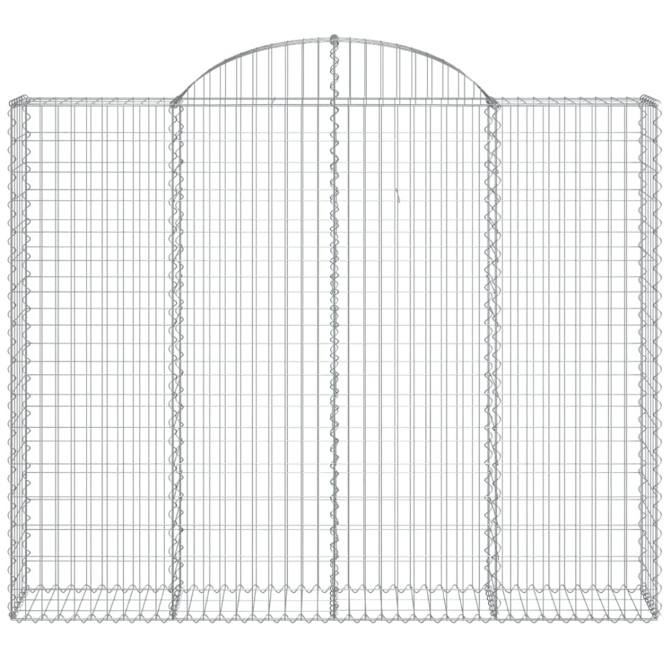 Cesta gaviones forma arco hierro galvanizado 200x30x160/180