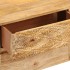 Mueble para TV madera maciza de mango 110x30x40