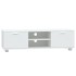 Mueble para TV madera contrachapada blanco 120x40,5x35
