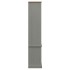 Armario con vitrina VIGO madera maciza pino gris 85x35x170