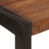 Mesa de comedor madera maciza de mango marrón miel 120x60x76