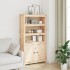 Aparador de madera maciza de pino 80x35x154