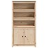 Aparador de madera maciza de pino 80x35x154