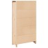 Aparador de madera maciza de pino 80x35x154