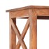 Estantería de madera maciza acacia acabado miel 100x30x180