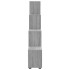 Estantería forma de escalera madera contrachapada gris