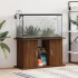 Soporte de acuario madera ingeniería marrón roble 101x41x58