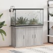 Soporte para acuario madera ingeniería gris Sonoma 101x41x58 cm