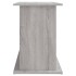 Soporte para acuario madera ingeniería gris Sonoma 101x41x58