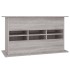 Soporte para acuario madera ingeniería gris Sonoma 101x41x58