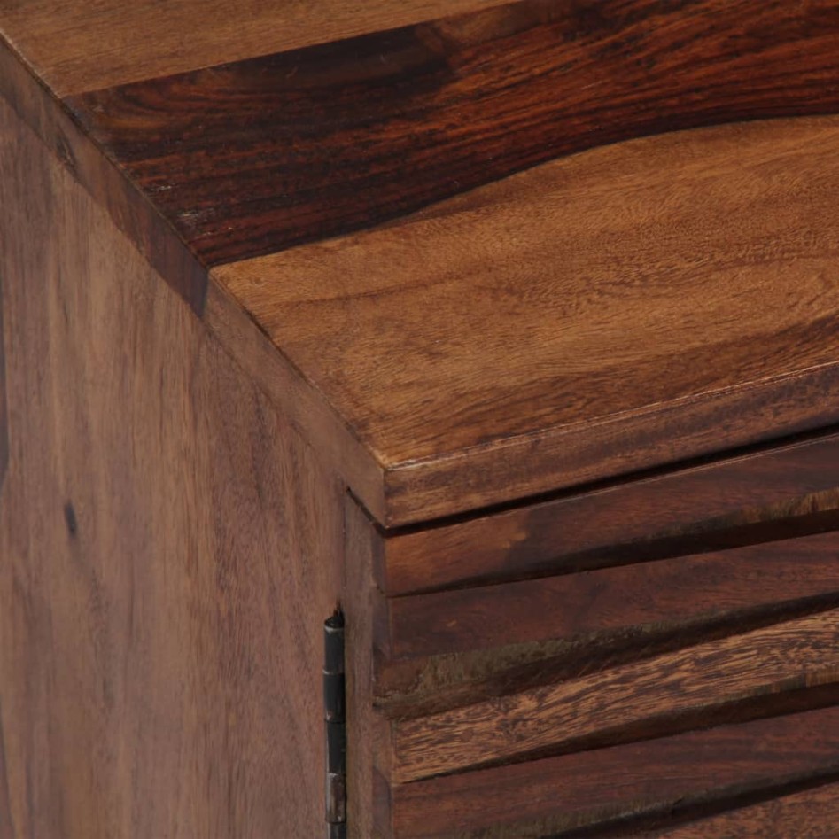 Mueble de TV de madera maciza de Sheesham 120x30x40