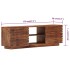 Mueble de TV de madera maciza de Sheesham 120x30x40