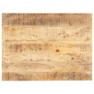Superficie de mesa madera maciza de mango 15-16 mm 90x70 cm