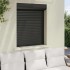 Persiana de aluminio gris antracita 80x100