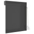 Persiana de aluminio gris antracita 80x100
