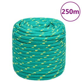 Cuerda de barco polipropileno verde 16 mm 250