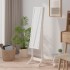 Espejo de pie con LED blanco 34x37x146