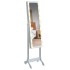 Espejo de pie con LED blanco 34x37x146