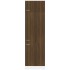 Armario para frigorífico madera marrón roble 60x57x207