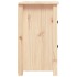 Mesitas de noche 2 uds madera maciza de pino 40x35x61,5