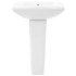 Lavabo de pie de cerámica blanco 580x470x200