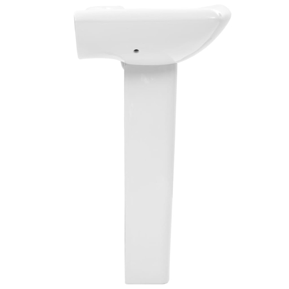 Lavabo de pie de cerámica blanco 580x470x200