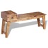 Banco con cajón madera maciza de mango 120x36x60
