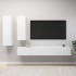 Set de muebles de salón TV 4 piezas madera de ingeniería