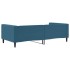 Sofá cama sin colchón terciopelo azul 100x200