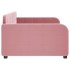 Sofá cama terciopelo rosa 100x200