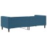 Sofá cama sin colchón terciopelo azul 80x200