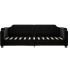 Sofá cama sin colchón tela negro 90x190