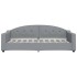 Sofá cama sin colchón tela gris claro 90x190