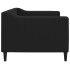Sofá cama sin colchón tela negro 80x200