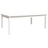 Mesa de jardín madera maciza pino blanco 121x82,5x45