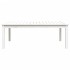 Mesa de jardín madera maciza pino blanco 121x82,5x45