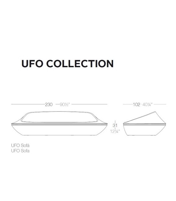 Sofá UFO, Vondom