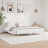 Cama sin colchón blanca 180x200 cm madera de