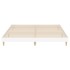 Cama sin colchón blanca 180x200 cm madera de