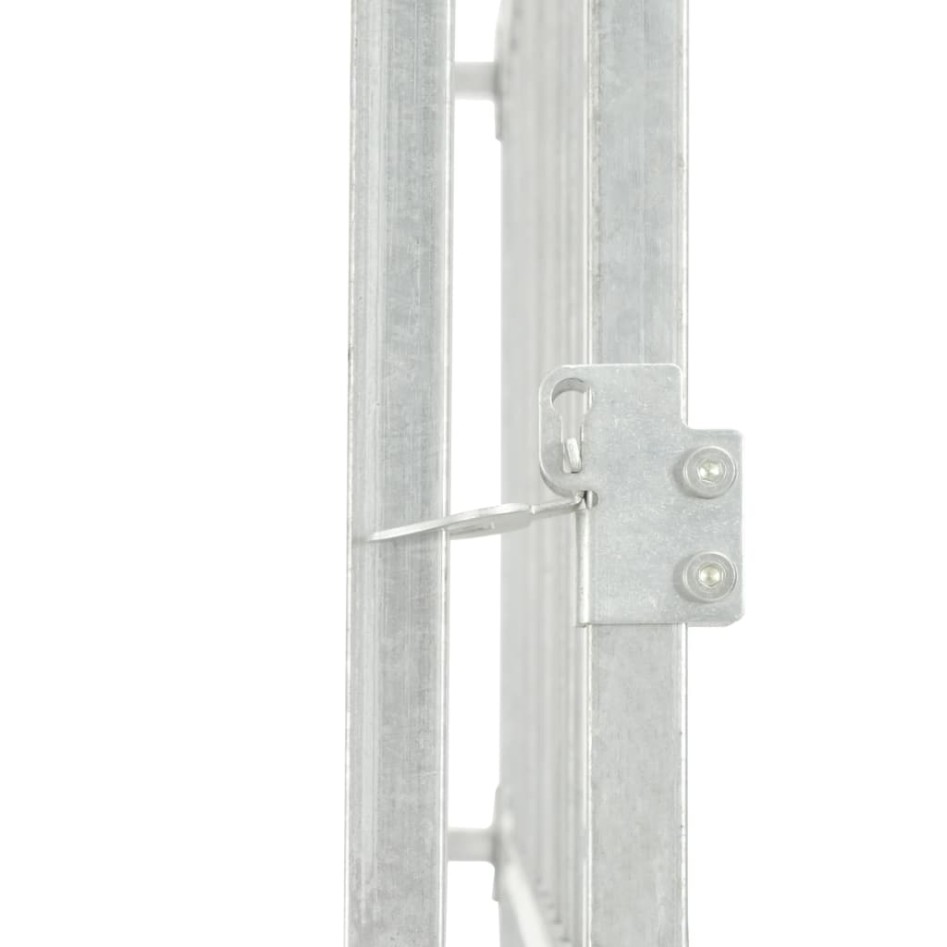 Perrera de exterior con techo 150x150x200