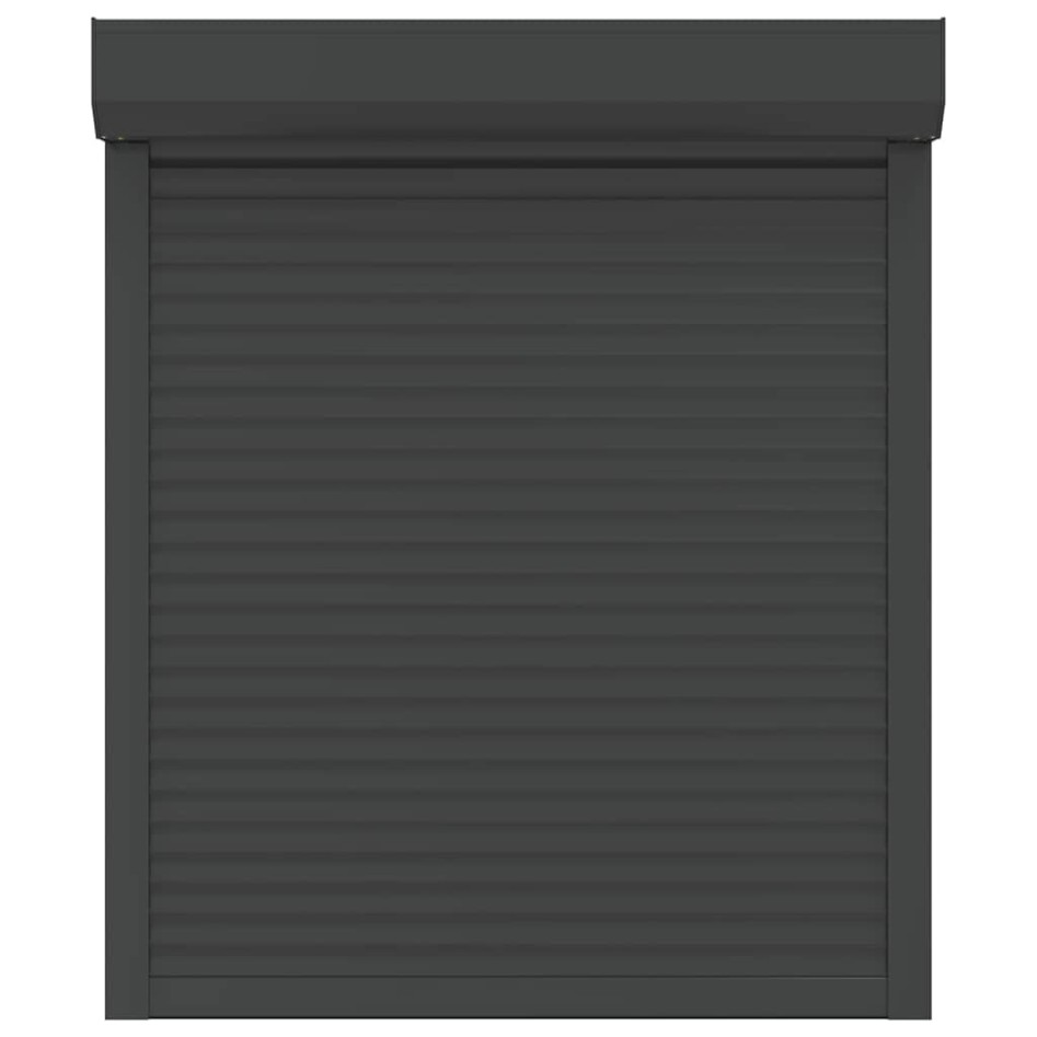 Persiana de aluminio gris antracita 100x130